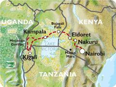 Gorillas & Gameparks Wildlife Tour (19 Days) Nairobi to Nairobi