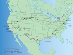 The Grand Trek of the USA