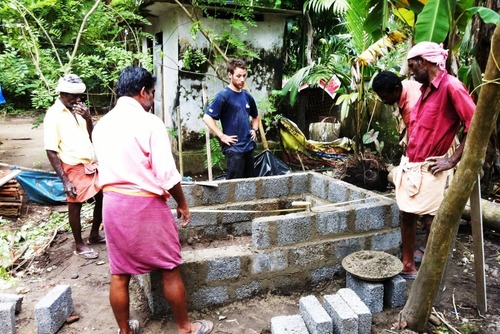 Volunteer on a Construction Program in India