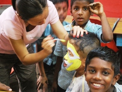 Volunteer with Disabled Children in Kerala