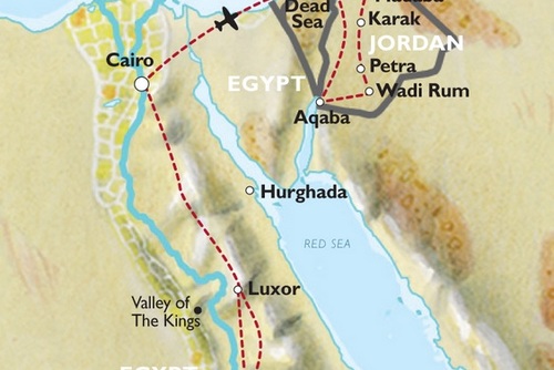 Amman to Cairo (16 Days) Jordan & Egypt Explorer