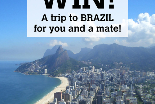 Win a trip to Brazil for you & a friend!