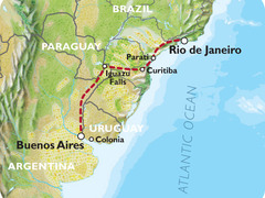 Buenos Aires to Rio (18 days) Waterfalls, Wetlands and Wildlife