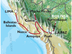 Lima to La Paz (26 days) Peru & Bolivia Explorer (Inc. Amazon Jungle)