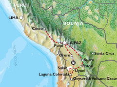 Cusco to La Paz (23 days) Peru & Bolivia Encompassed