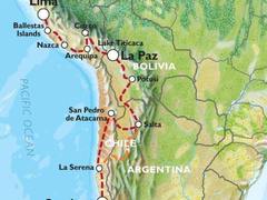 Lima to Santiago (35 days) The Cordilleras