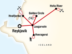 Iceland Hike, Bike & Raft