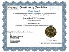 Accredited 170-Hour Online TEFL Certification Class