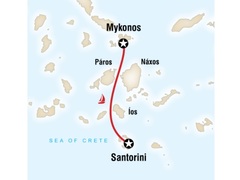 Greek Islands Sailing Trip (Mykonos to Santorini)