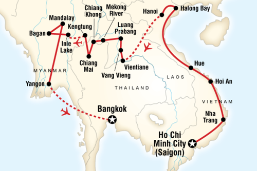 Burma, Laos & Vietnam on a Shoestring