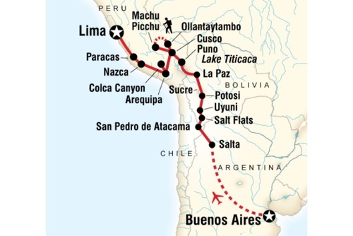 Buenos Aires to Lima Adventure
