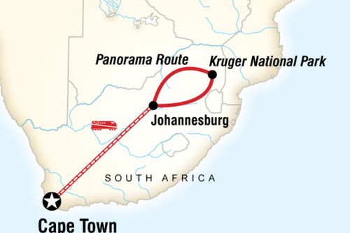 Cape & Kruger National Park by Rail
