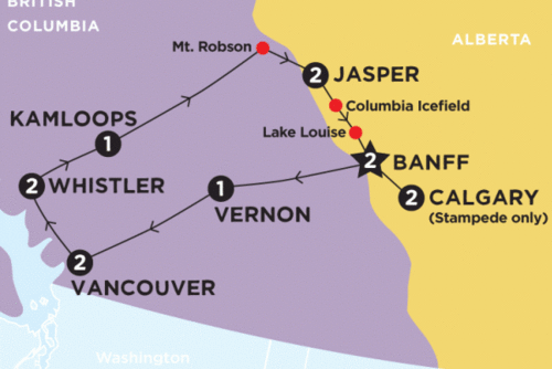 Canada & the Rockies plus Calgary Stampede