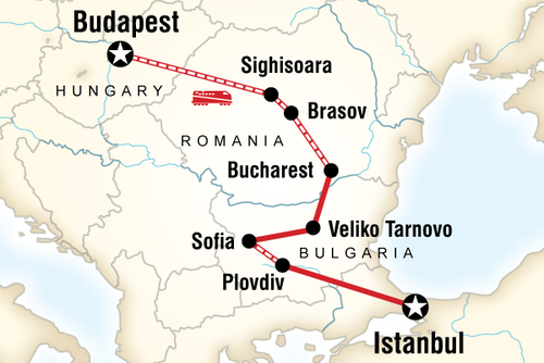 Budapest to Istanbul Overland Tour