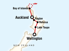 New Zealand North Island Encompassed