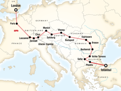 London to Istanbul by Rail