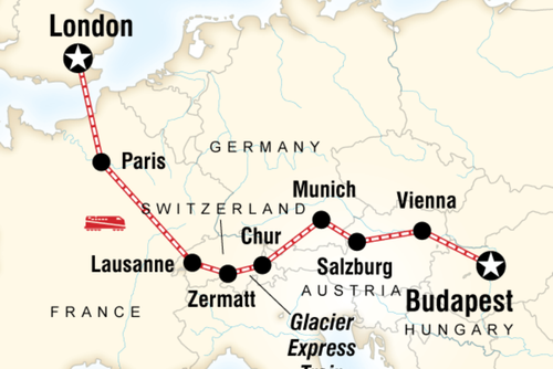 Europe by Rail with the Glacier Express