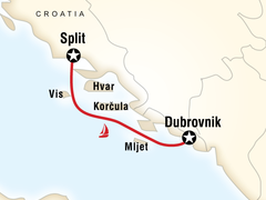 Sailing Croatia - Split to Dubrovnik
