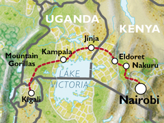 Nairobi to Kigali (13 days)