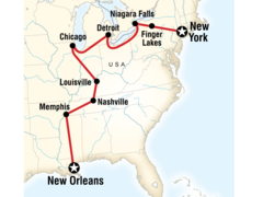 New York to New Orleans Road Trip
