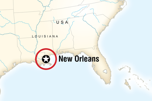 New Orleans World Map Iconic Mardi Gras New Orleans With G Adventures