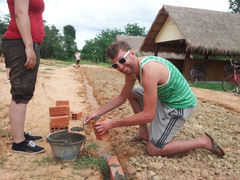 CAMBODIA: Community Development, Construction, Maintenance Volunteering in Samraong