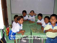 ECUADOR: GALAPAGOS ISLANDS: Teach English to School Children