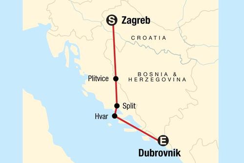Croatia Adventure - Zagred to Dubrovnik