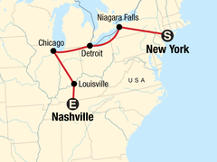 New York to Nashville Road Trip