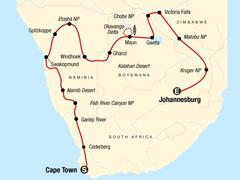 Cape Town, Falls & Kruger Adventure
