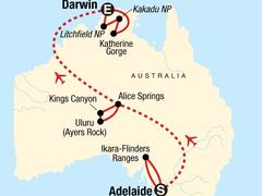 Melbourne to Darwin Adventure