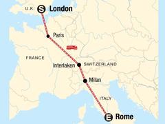 London to Rome Adventure Tour