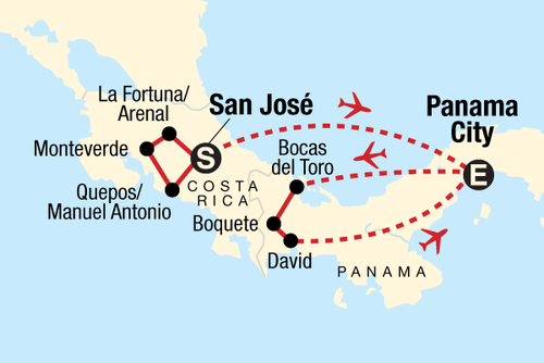 Costa Rica & Panama Quest