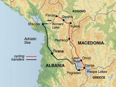 Macedonia & North Albania Cycling Tour