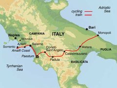 Italy Coast to Coast Cycling Tour: Puglia to Sorrento