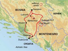 Bosnia & Herzegovina Walking Tour