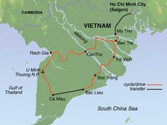 Vietnam Mekong Delta Cycling Tour