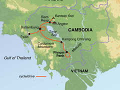 Cambodia Cycling Tour