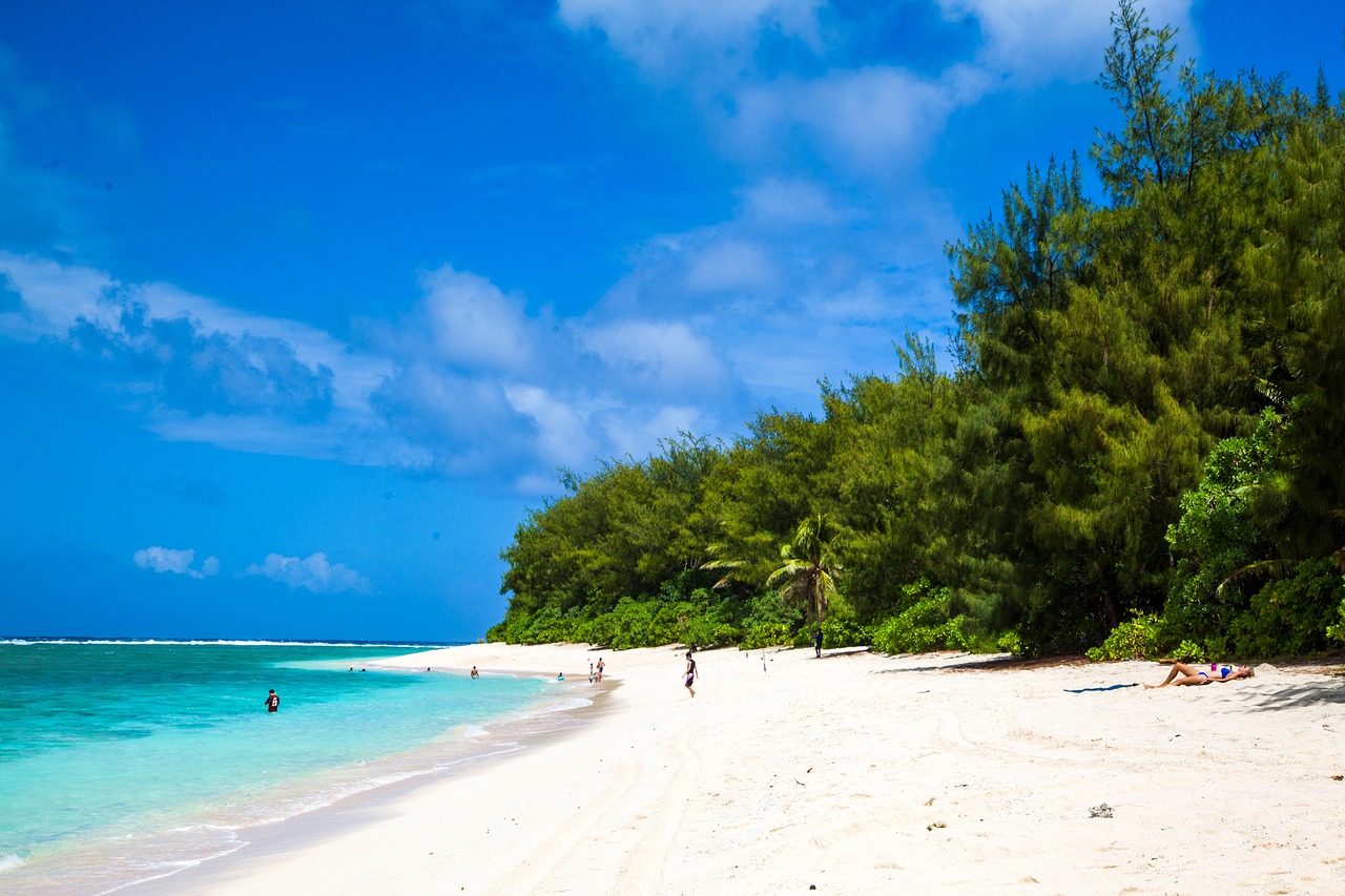 Guam tropical beach