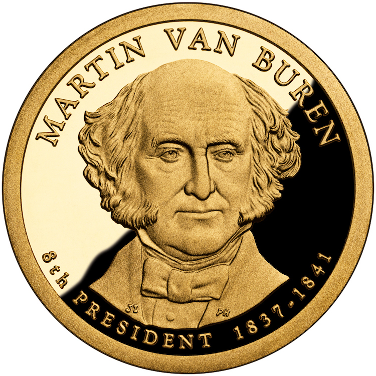 Martin Van Buren $1 Dollar Coin Value Checker: History and Worth