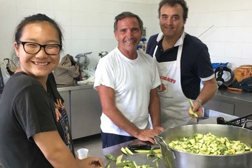 Help in a Soup Kitchen in Naples