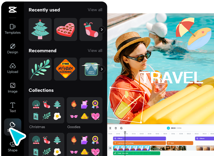 Create Amazing Photos, Videos & Stickers Online with CapCut