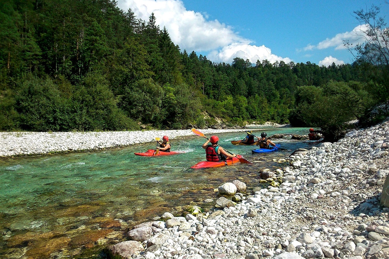 Slovenia kayaking