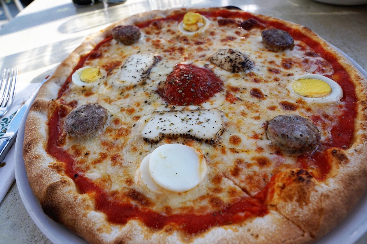 Malta pizza