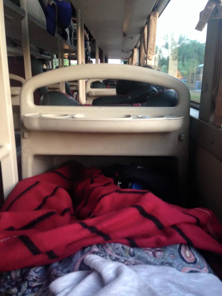 Vietnam Sleeper Bus Bed