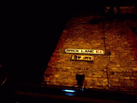 Brick Lane Street Sign