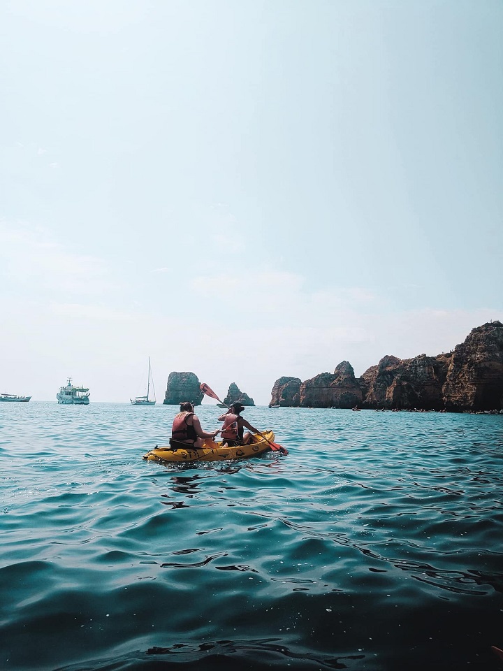 Kayaking Lagos Portugal