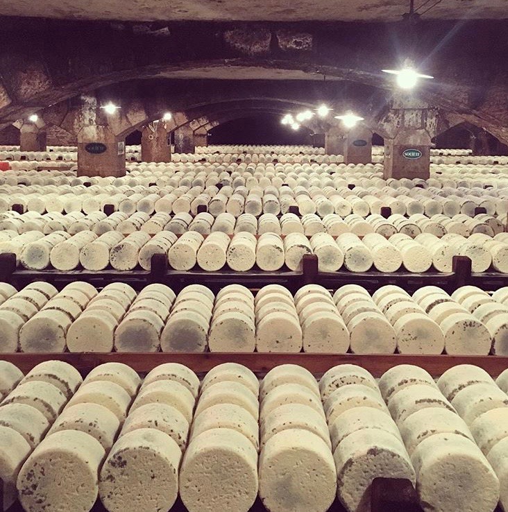 Roquefort cheese caves