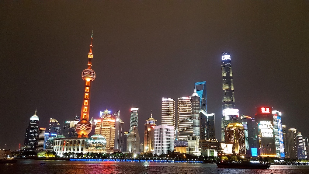 The Bund nighttime, Shanghai