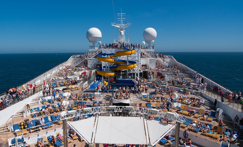 Cruise liner deck